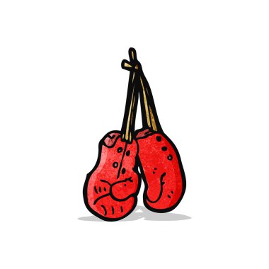 karikatür Boks eldiveni