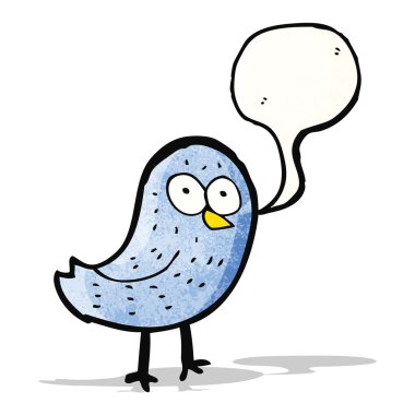 komik karikatür kuş