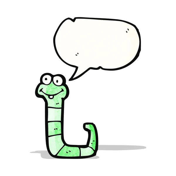 Serpiente de dibujos animados — Vector de stock