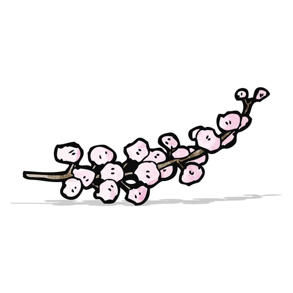 Dessin animé fleurs sauvages — Image vectorielle
