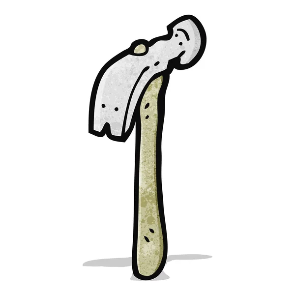 Martillo de dibujos animados — Vector de stock