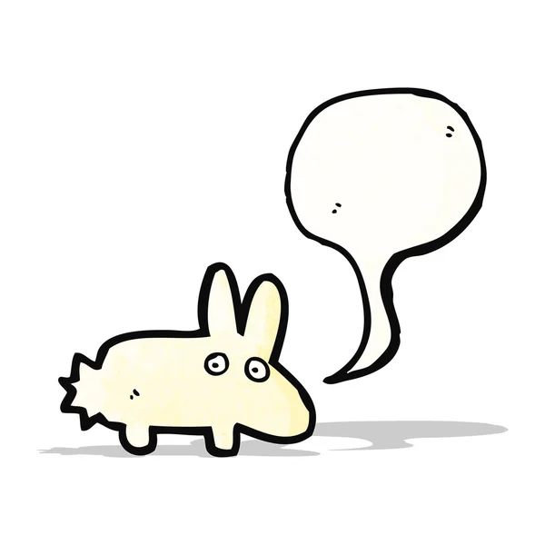 Kreslený králík symbol — Stockový vektor