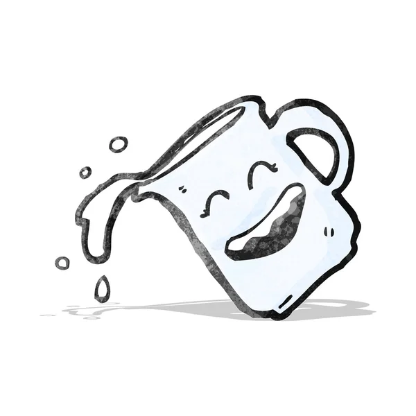 Cartoon milk jug — Stock Vector