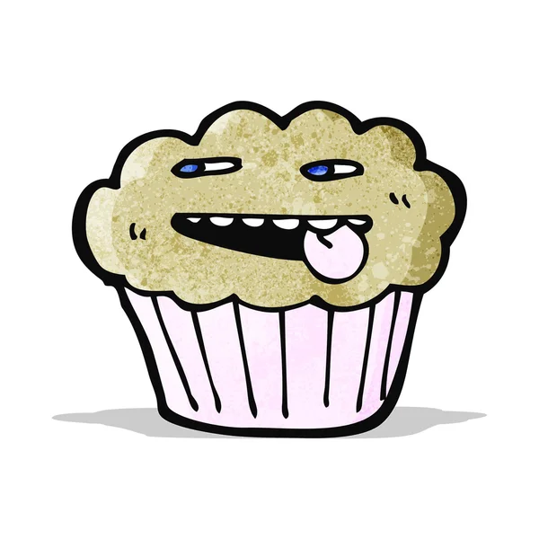 Karikatür cupcake — Stok Vektör