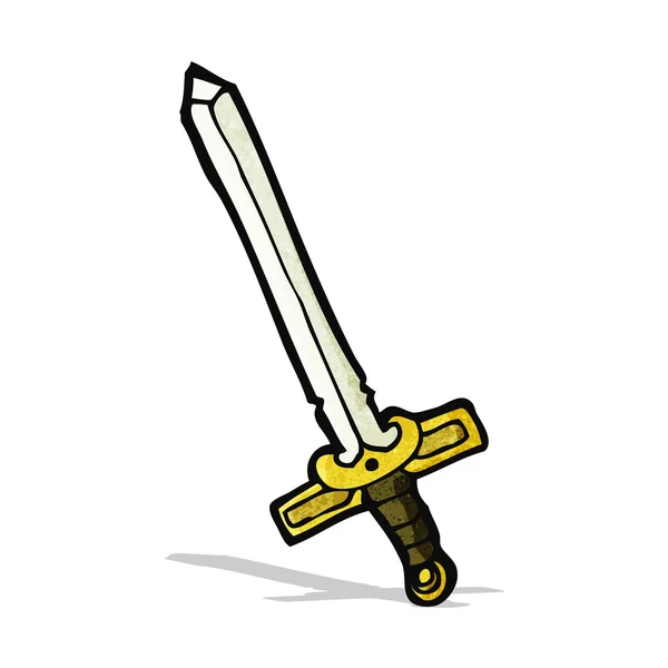 Cartoon sword — Stock Vector