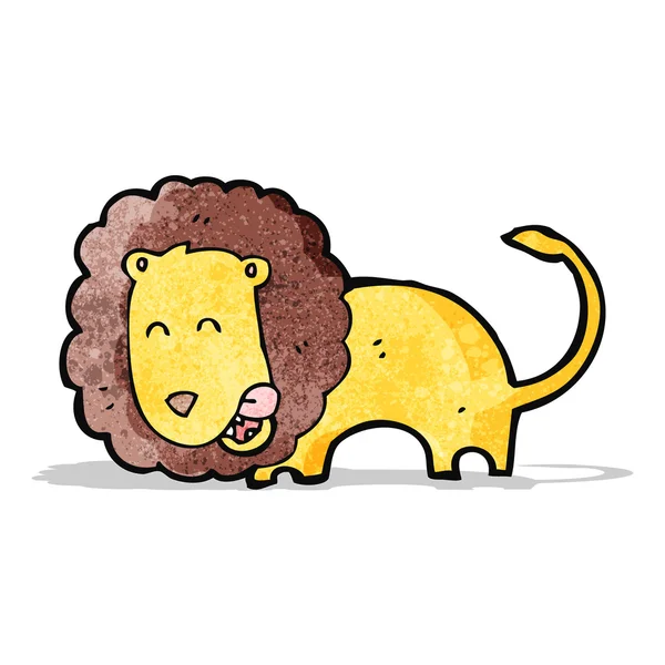 León de dibujos animados — Vector de stock