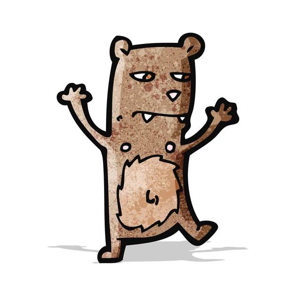 Αστεία αρκούδα κινουμένων σχεδίων — Διανυσματικό Αρχείο