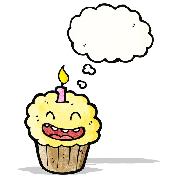 Cupcake de bande dessinée — Image vectorielle