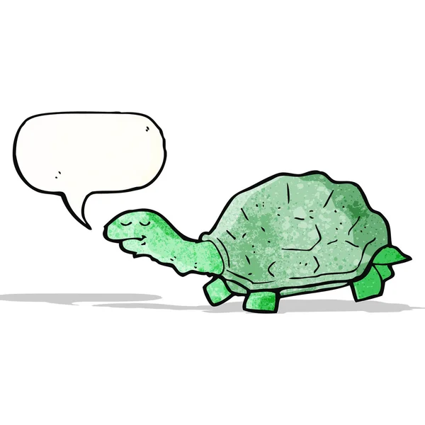 Karikatür kaplumbağa — Stok Vektör