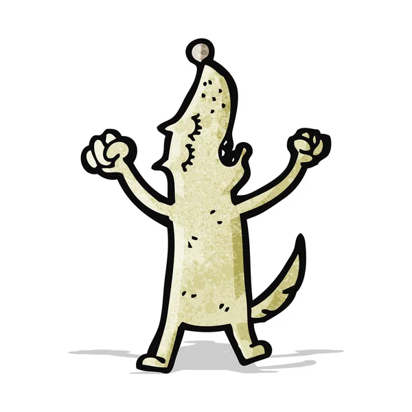 Cartoon dansende hond — Stockvector