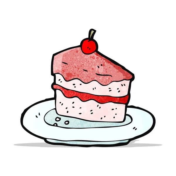 Cartoon cake — Stock Vector