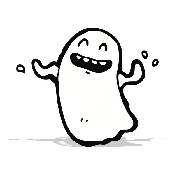Dansende ghost cartoon — Stockvector