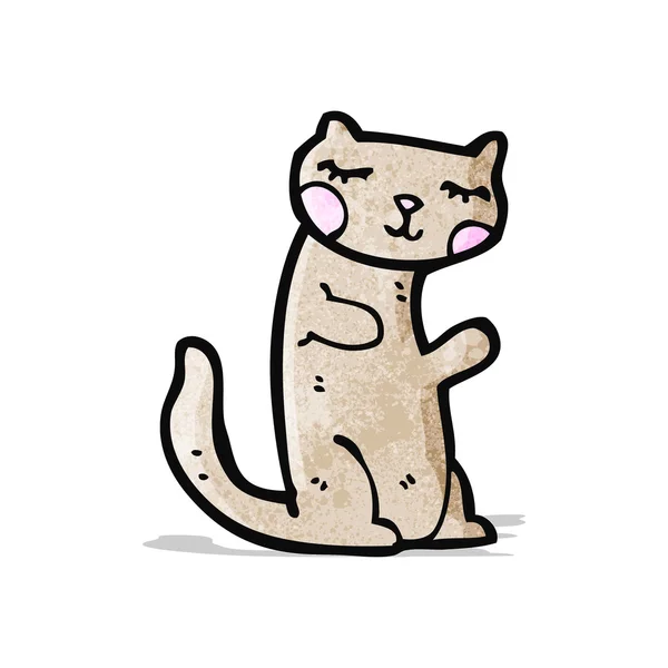 Chat de bande dessinée — Image vectorielle