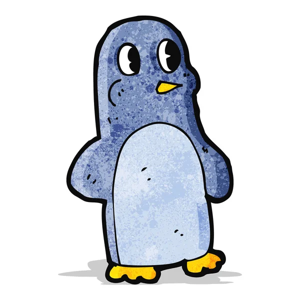 Pinguino del fumetto — Vettoriale Stock