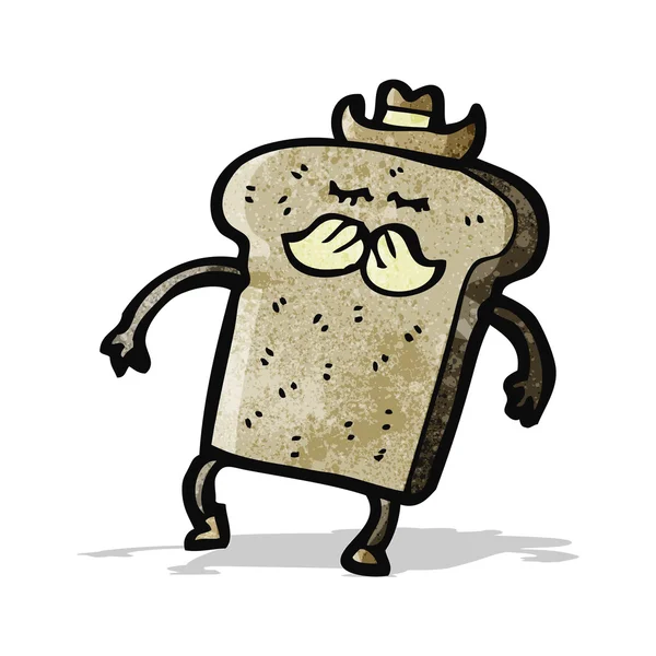 面包的卡通人物 — 图库矢量图片