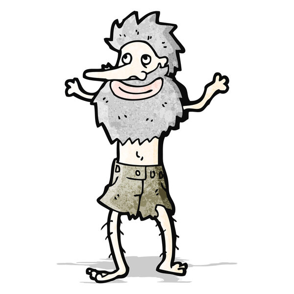 Человек-отшельник
