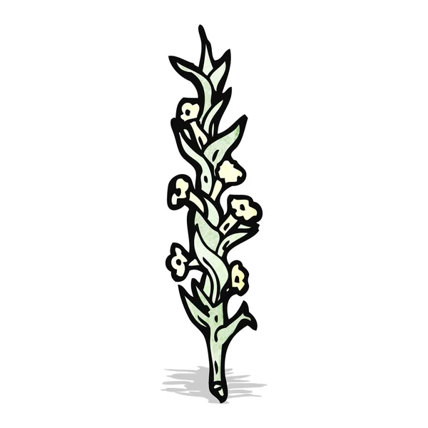 Illustration de fleurs sauvages — Image vectorielle