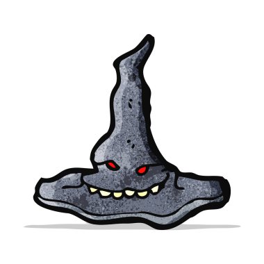 sihirli cadı şapka çizgi film