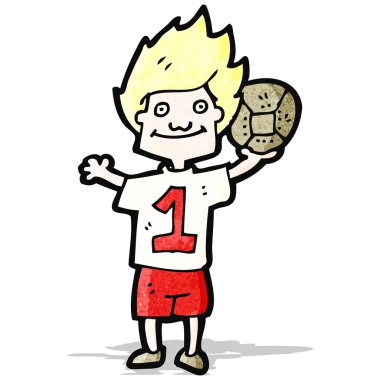 karikatür futbolcu