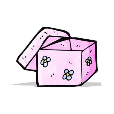 karikatür hediye kutusu