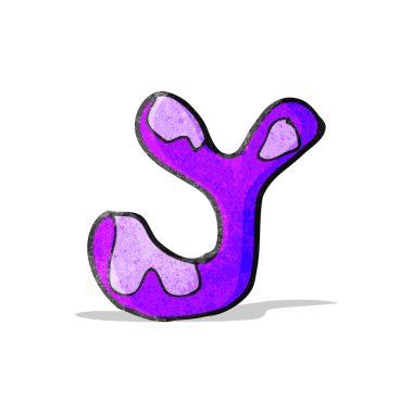 çocuğun çizim harf y