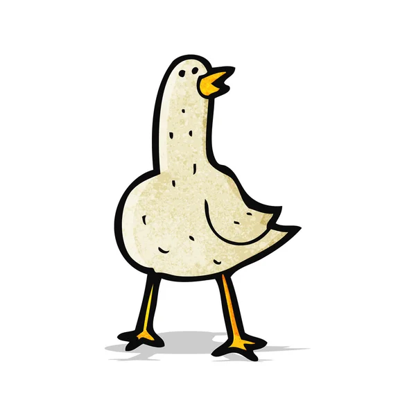 Pigeon dessin animé — Image vectorielle