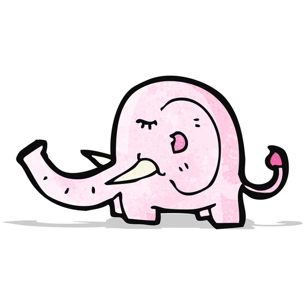 Elefante dos desenhos animados — Vetor de Stock