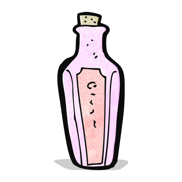 Bouteille de parfum dessin animé — Image vectorielle