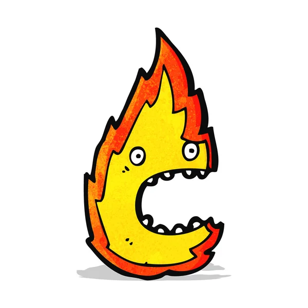 Kreslený oheň — Stockový vektor