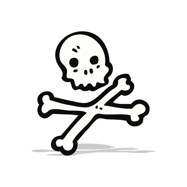 Skull and Crossbones — Stockvector