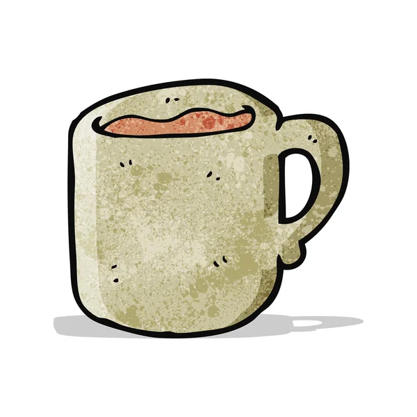 Tasse à dessin animé — Image vectorielle