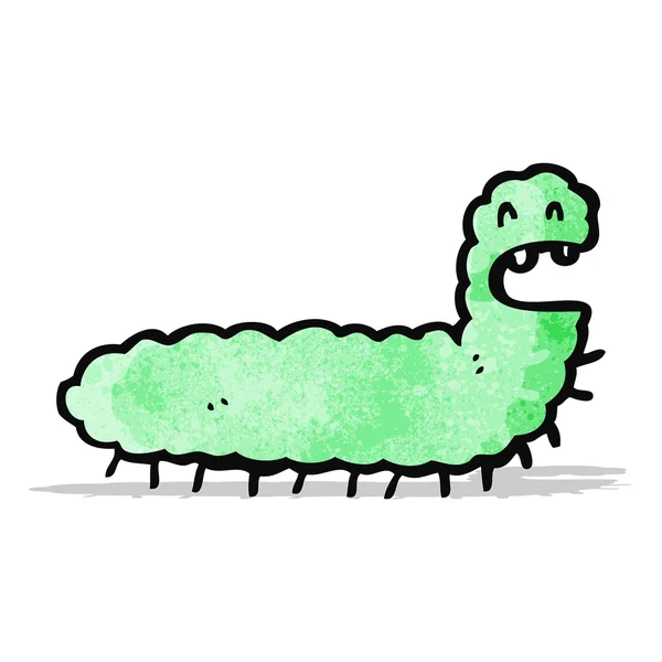 Cartoon caterpillar — Stockvector