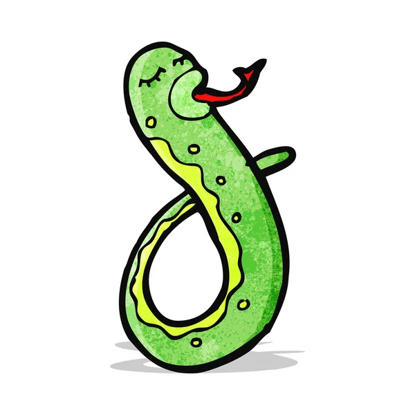 Serpent de bande dessinée — Image vectorielle