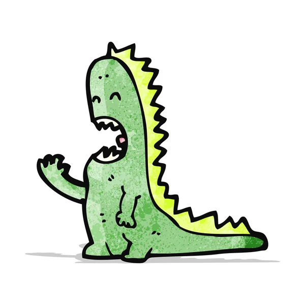 Kartun Dinosaurus - Stok Vektor