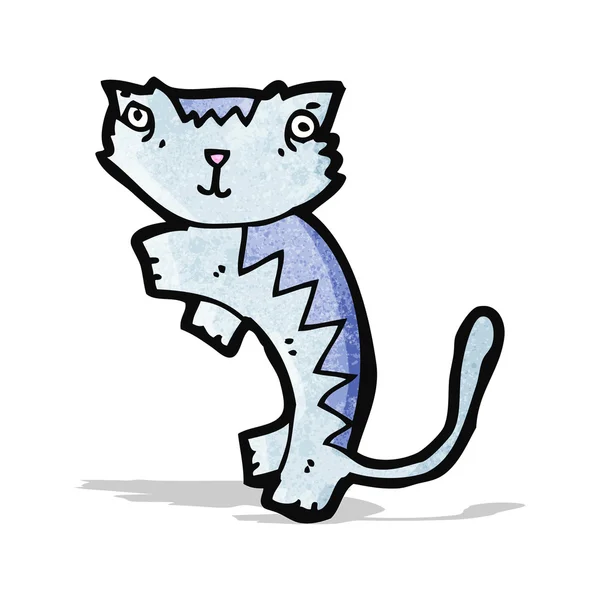 Tecknad katt — Stock vektor