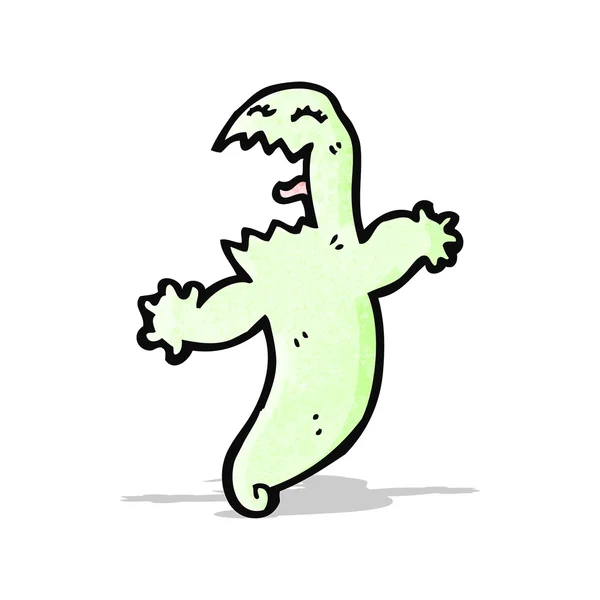 Fantasma de dibujos animados — Vector de stock