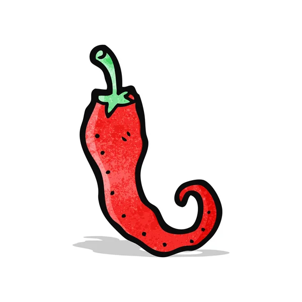 Pimenta dos desenhos animados — Vetor de Stock