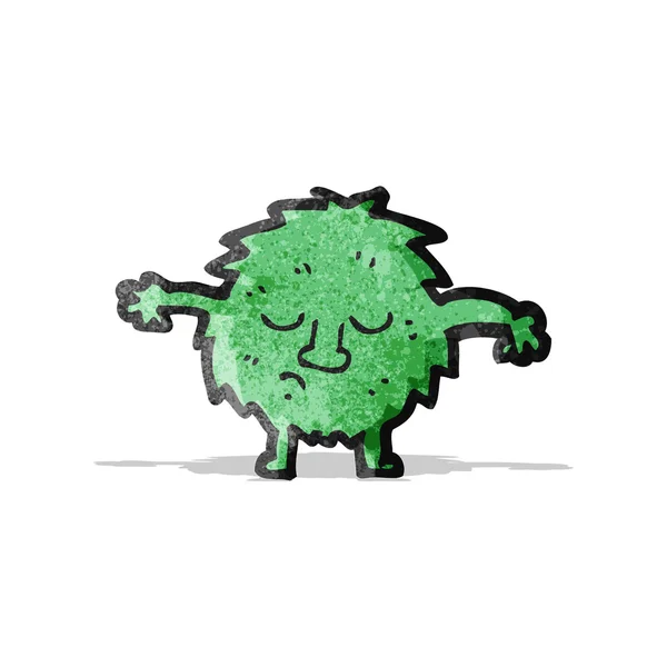 卡通毛茸茸的小怪物 — 图库矢量图片