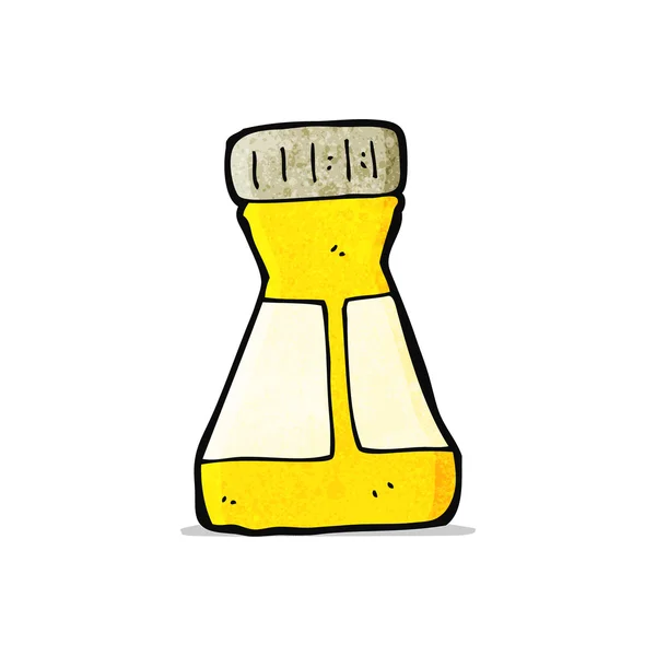 Cartoon mustard pot — Stock Vector