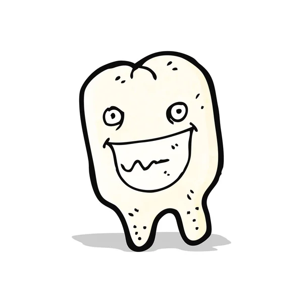 Karikatür diş — Stok Vektör