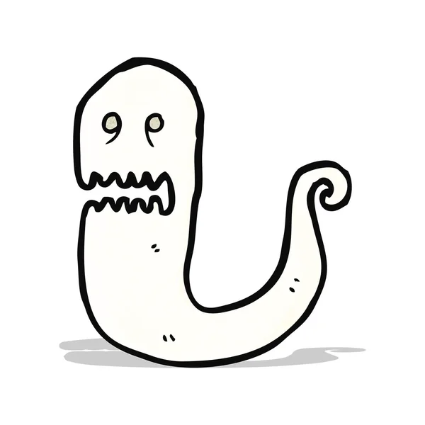 Cartoon spooky ghost — Stockvector