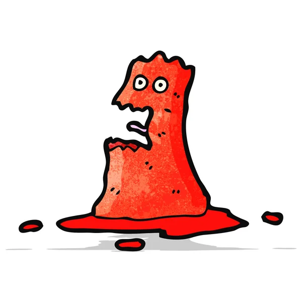 Cartoon blob monster — Stockvector