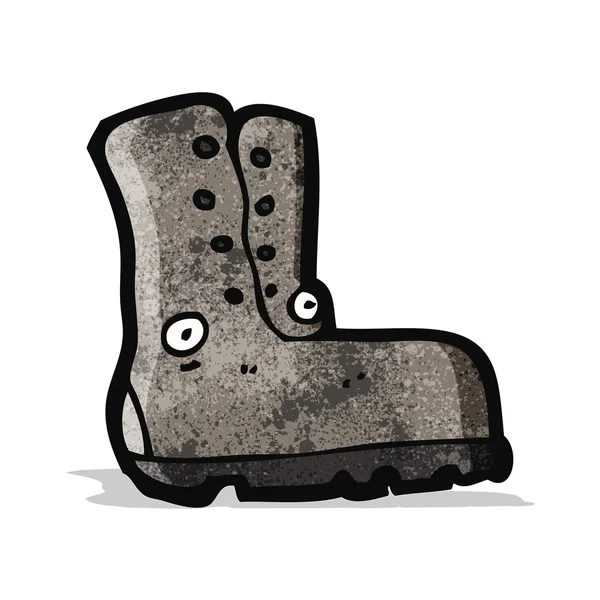 Olc boot cartoon figur — Stockvektor