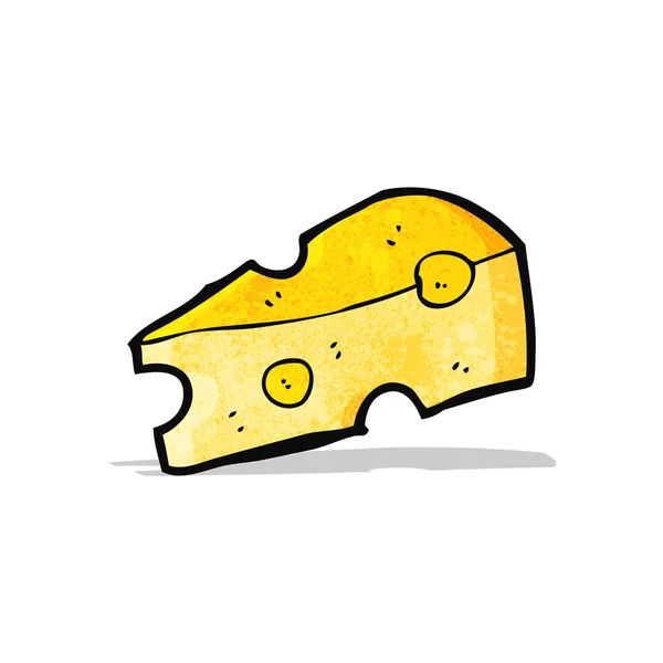 Karikatura sýr — Stockový vektor