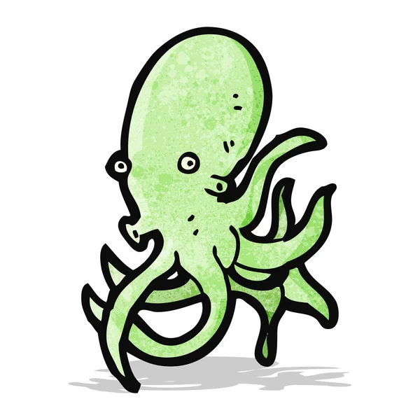 Cartoon octopus — Stock Vector