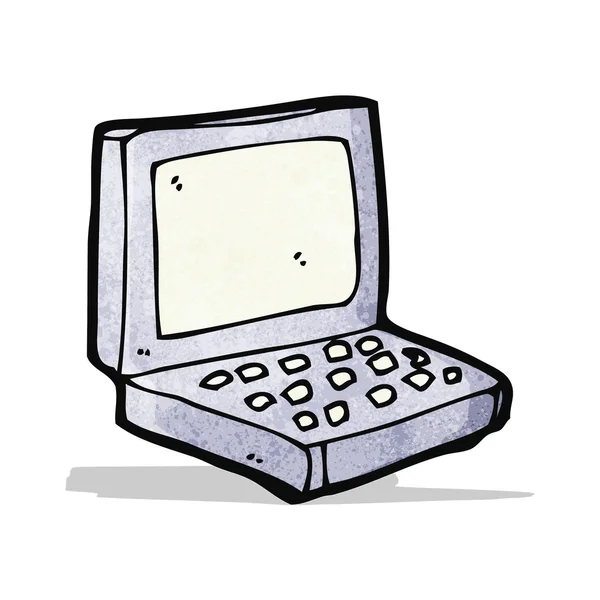 Cartoon-Laptop — Stockvektor