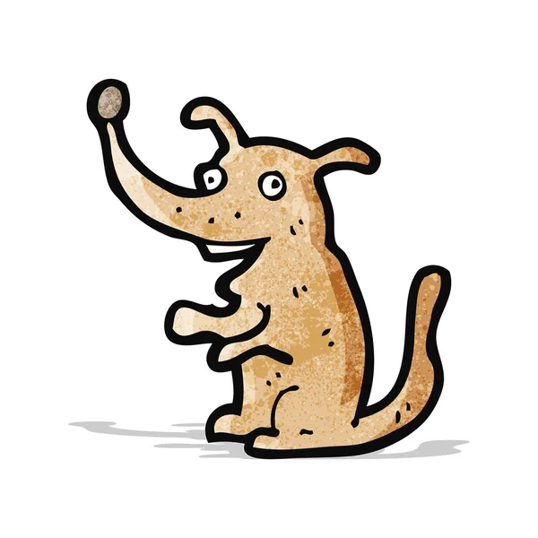 Perro de dibujos animados — Vector de stock