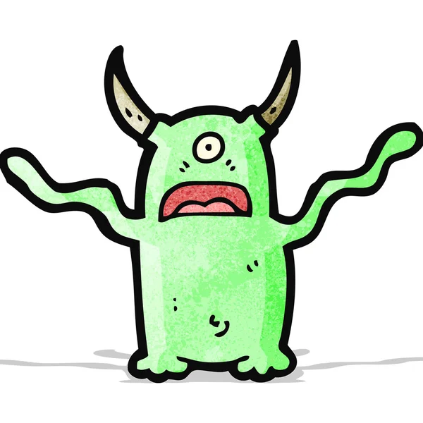 Monstruo de dibujos animados — Vector de stock