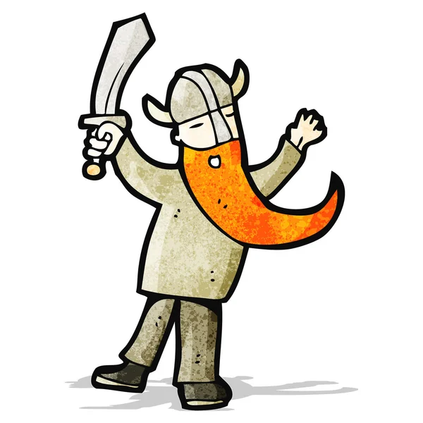Kreskówka viking — Wektor stockowy