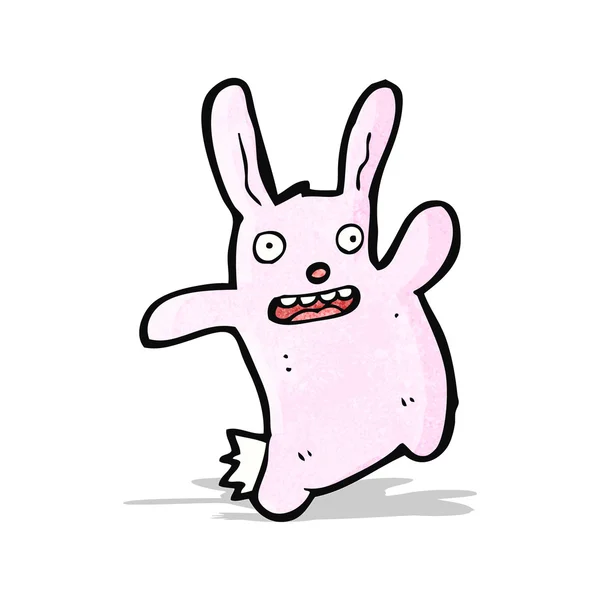 Conejo de dibujos animados — Vector de stock